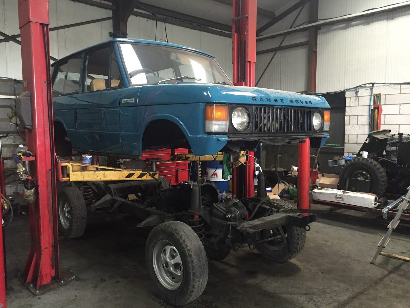 Chassis off restoration Landrover Chassis off restoration in York